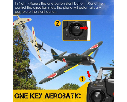 Радиоуправляемый самолет Volantex RC Zero 400мм 2.4G 4ch LiPo RTF with Gyro