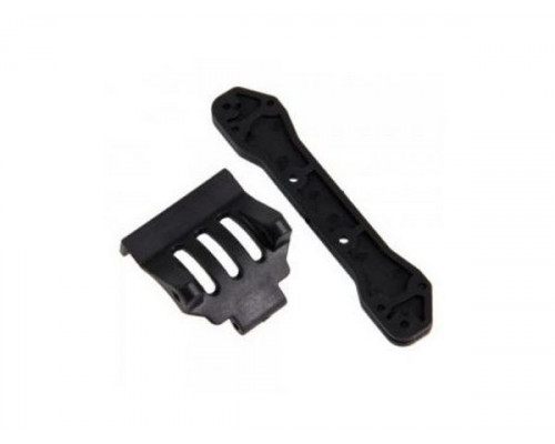 Фиксирующая пластина на заднем амортизаторе х1