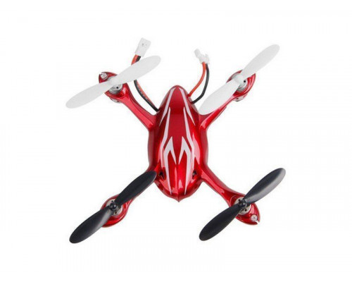 Р/У квадрокоптер Hubsan X4 HD камера 2.4G (красно-серебристый)