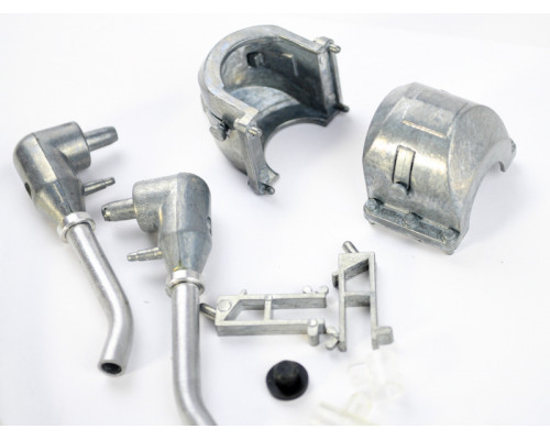 Металлические выхлопные трубы