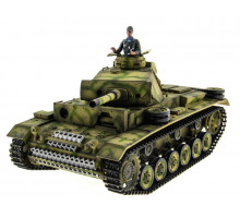 Р/У танк Taigen 1/16 Panzerkampfwagen III (Германия) PRO 2.4G RTR