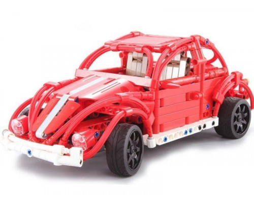 Радиоуправляемый конструктор CADA deTech ретро-автомобиль жук (472 детали)