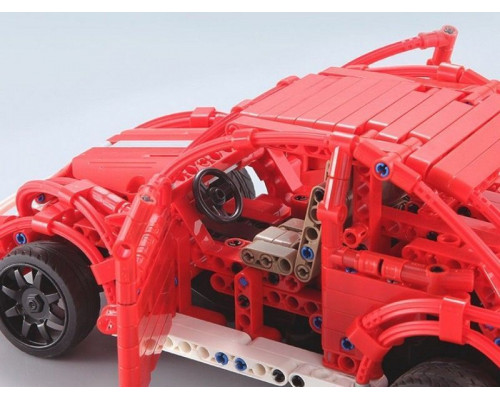 Радиоуправляемый конструктор CADA deTech ретро-автомобиль жук (472 детали)