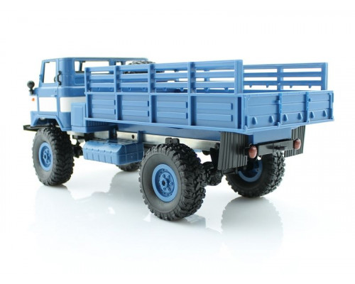Р/У машина WPL ГАЗ-66 грузовая (синяя) 1/16+акб 2.4G RTR