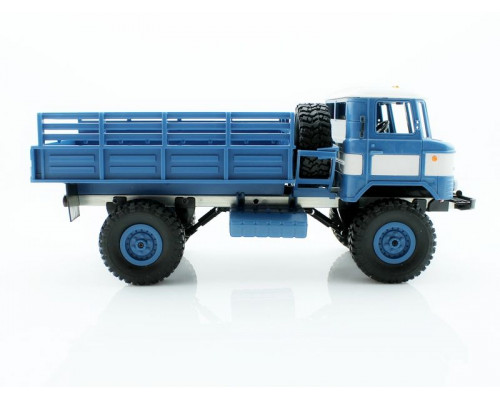 Р/У машина WPL ГАЗ-66 грузовая (синяя) 1/16+акб 2.4G RTR